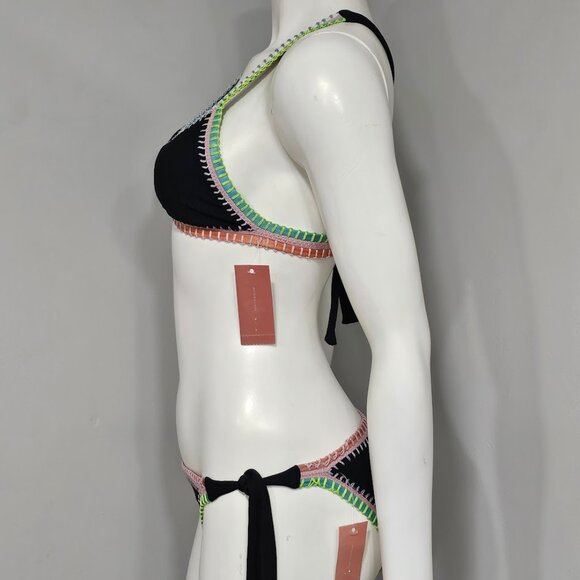 Platinum Inspired by Solange Ferrarini Crochet Trim Bikini Set - Picture 3 of 7